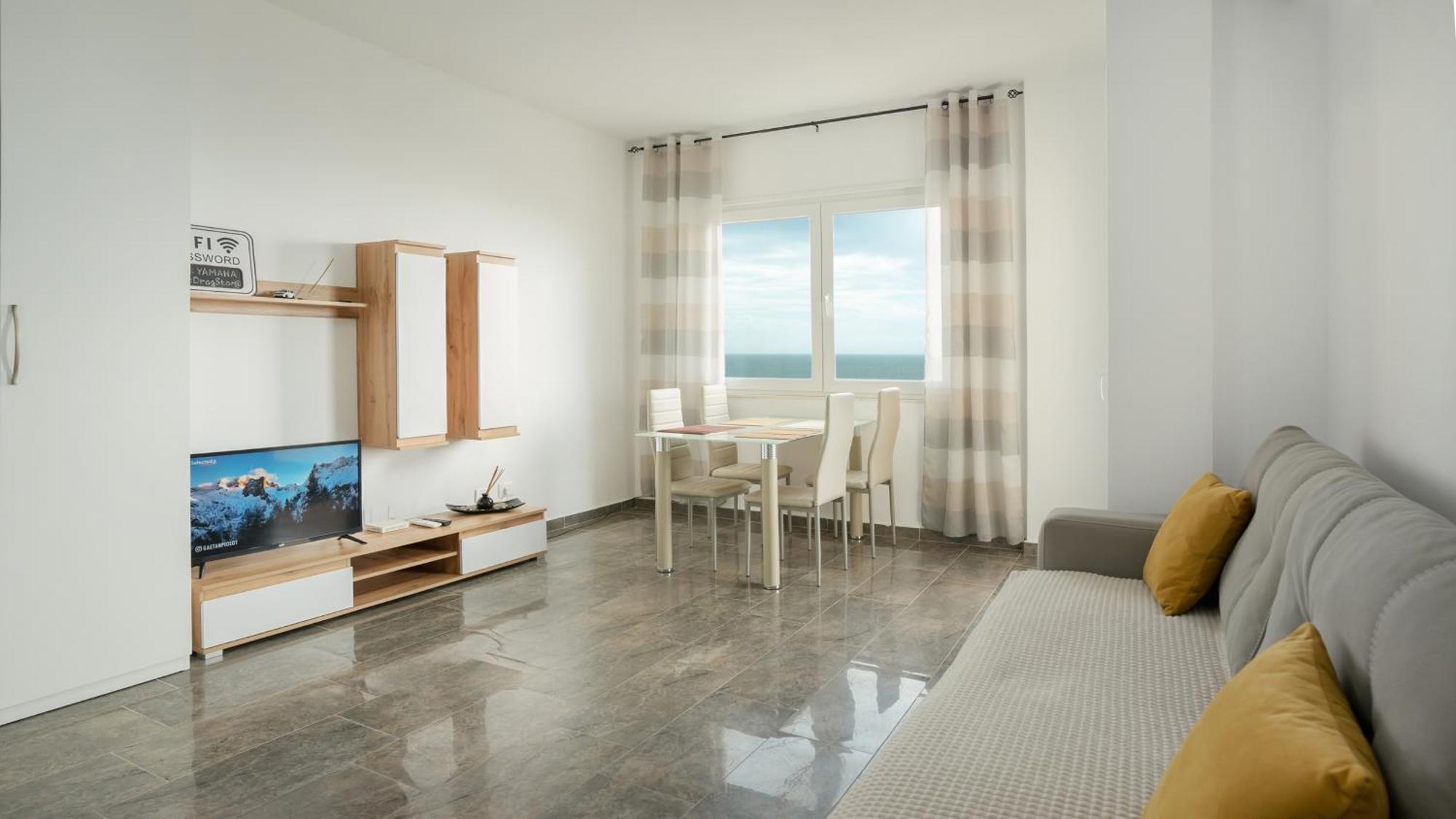 Apartament Sea View ดูร์เรส ภายนอก รูปภาพ