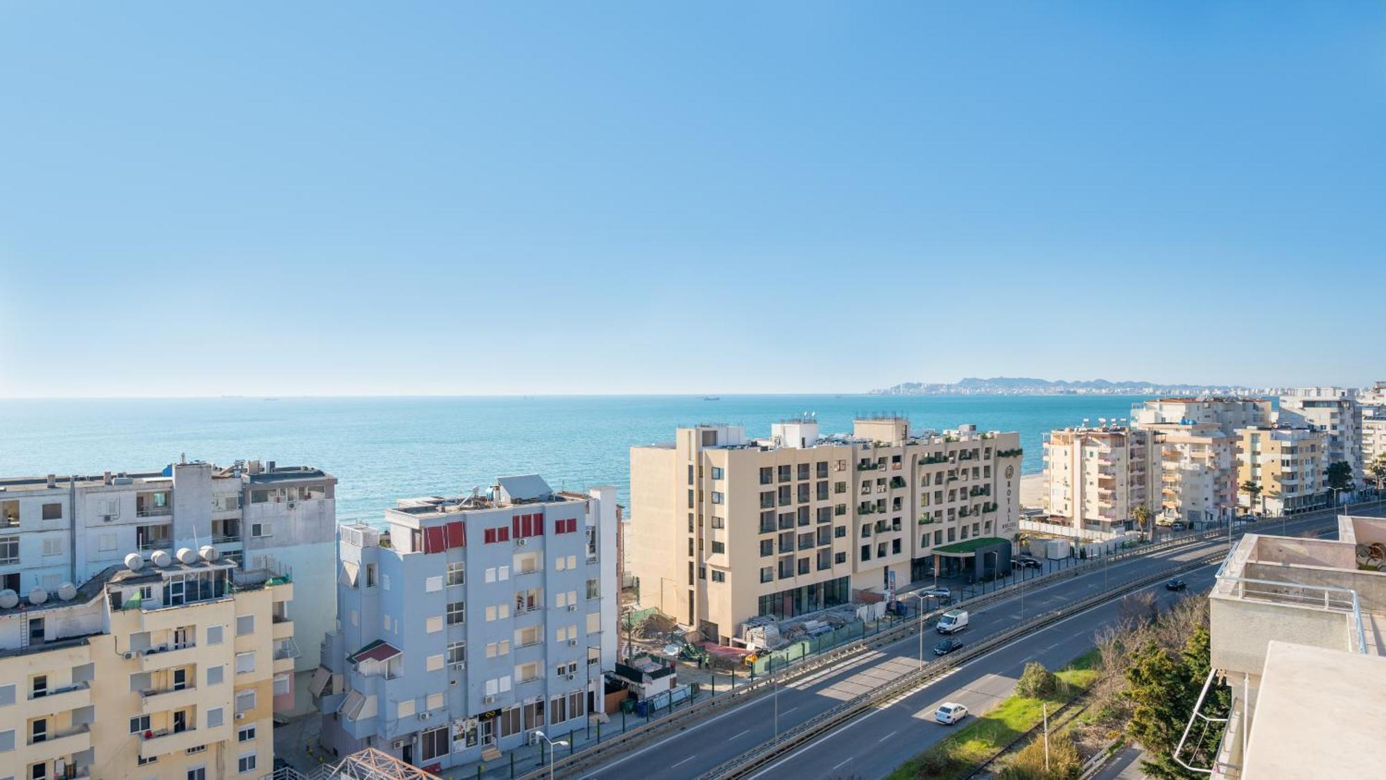 Apartament Sea View ดูร์เรส ภายนอก รูปภาพ